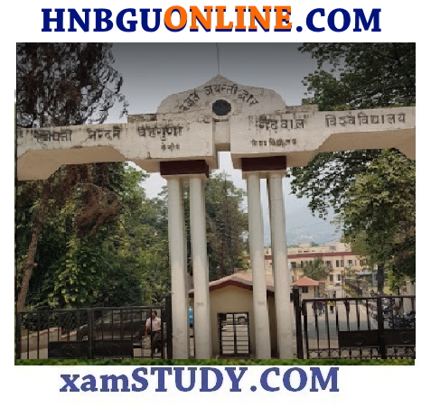 HNBGU University Papers